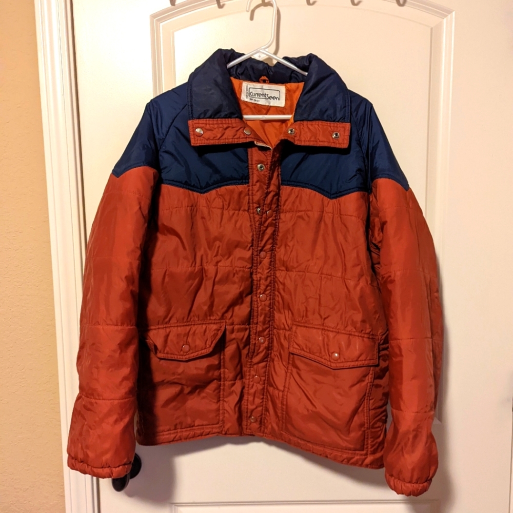 Vintage 80s/90s Current Seen Puffer Jacket XL